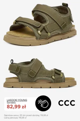 Sandały Lasocki Young promocja w CCC