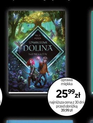 Książka Szmaragdowa Dolina Tajemnica Julery promocja w Empik