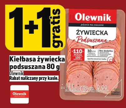 Kiełbasa żywiecka podsuszana promocja w TOPAZ