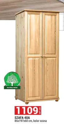 Szafa 40A promocja w Merkury Market