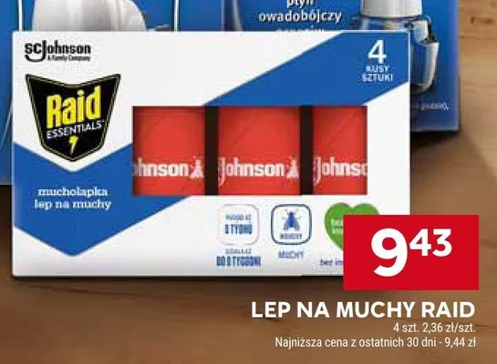 Lep na muchy Raid promocja w Stokrotka