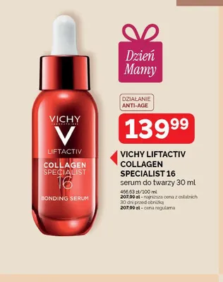 Serum do twarzy VICHY LIFTACTIV COLLAGEN SPECIALIST 16 promocja w Ziko Dermo