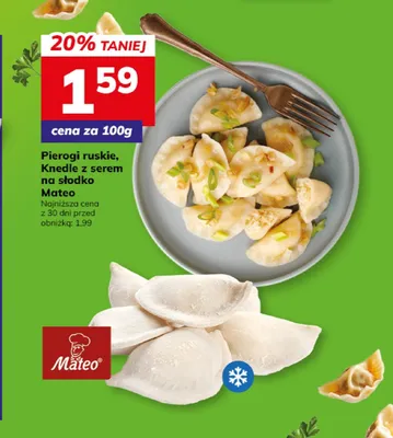 Pierogi ruskie Mateo promocja w Hitpol