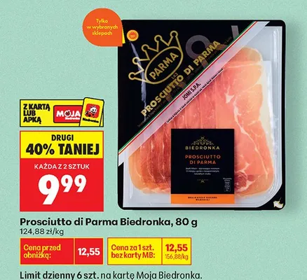 Prosciutto di Parma promocja w Biedronka