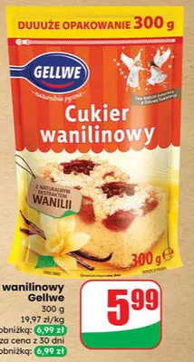 Cukier wanilinowy promocja w Dino