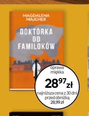 Książka Doktorka od familoków Magdalena Majcher promocja w Empik