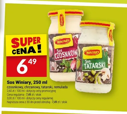 Sos Winiary chrzanowy promocja w Twój Market