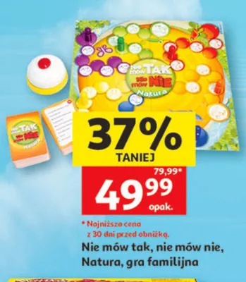 Nie mów tak, nie mów nie, Natura, gra familijna promocja w Auchan