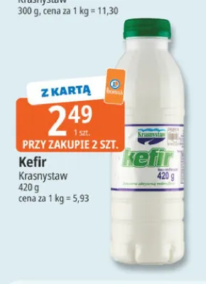 Kefir Krasnystaw promocja w Leclerc