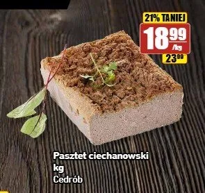 Pasztet ciechanowski Cedrób promocja w API Market
