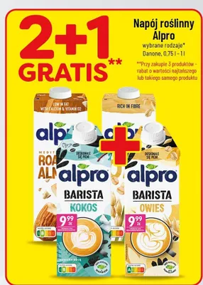 Napój roślinny Alpro promocja w POLOmarket