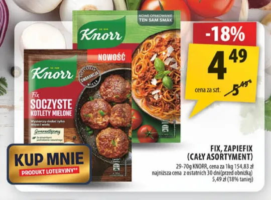 Fix Zapiefix Knorr promocja w Arhelan