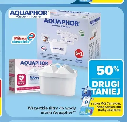 Filtry do wody Aquaphor promocja w Carrefour