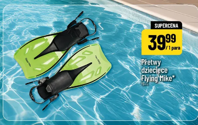 Płetwy dziecięce Flying Mike promocja w POLOmarket