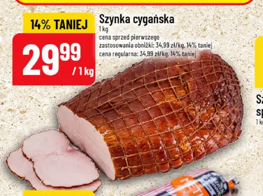 Szynka cygańska promocja w POLOmarket