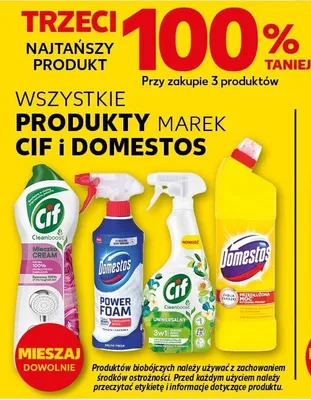 Środek czyszczący Cif promocja w Kaufland