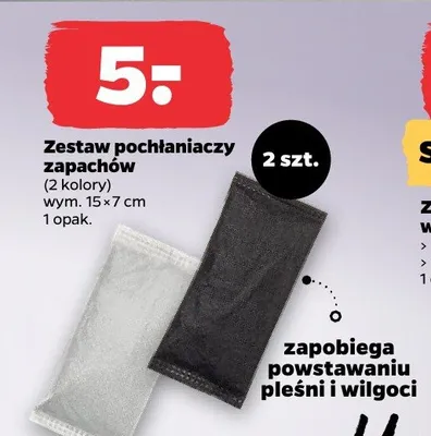 Zestaw pochłaniaczy zapachów promocja w Netto