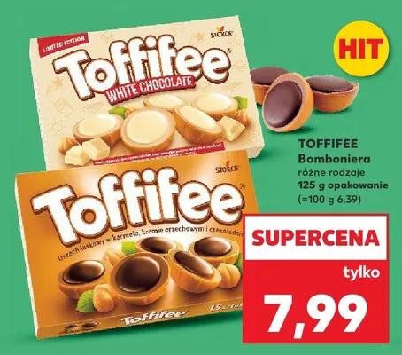 Bomboniera różne rodzaje 125g opakowanie promocja w Kaufland