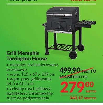 Grill Memphis Tarrington House promocja w Makro