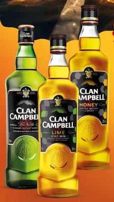 Whisky Clan Campbell Honey promocja w Duży Ben