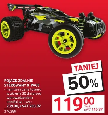 Pojazd zdalnie sterowany 2-pace promocja w Selgros