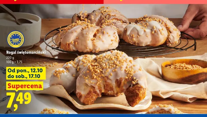 Rogal świętomarciński promocja w Lidl