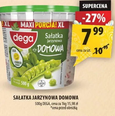 Sałatka jarzynowa domowa promocja w Arhelan