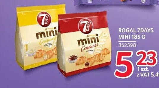 Rogaliki 7Days Mini promocja w Selgros