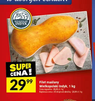 Filet maślany Wielkopolski Indyk promocja w Twój Market