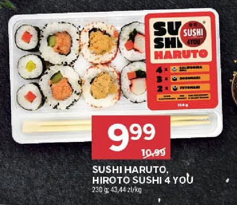 Sushi Haruto, Hiroto Sushi 4 You promocja w Stokrotka