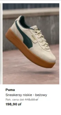 Sneakersy niskie Puma beżowy promocja w Lounge by Zalando