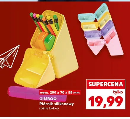 Piórnik silikonowy GIMBOO promocja w Kaufland