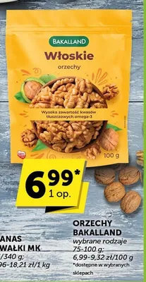 Orzechy włoskie wybrane rodzaje promocja w Groszek