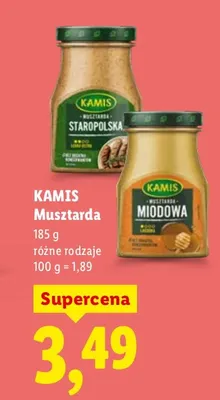 Musztarda różne rodzaje promocja w Lidl
