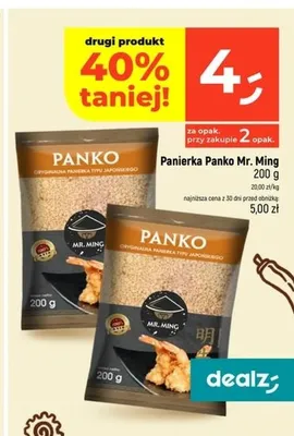 Panierka Panko Mr. Ming promocja w Dealz