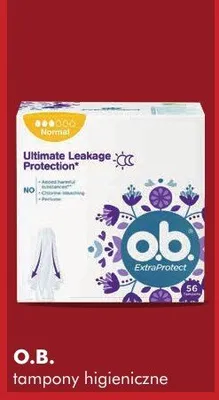 Tampony higieniczne O.B. promocja w Super-Pharm
