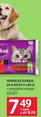 Karma Whiskas 4x85 g promocja w Selgros