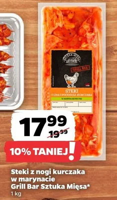 Szaszłyk wieprzowy z cebulką i czerwoną papryką Nowak promocja w Netto