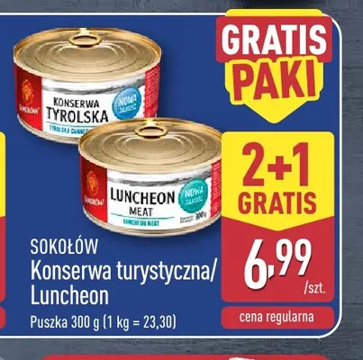 Konserwa turystyczna Sokołów promocja w Aldi