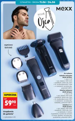 Golarka rotacyjna MEXX promocja w Biedronka