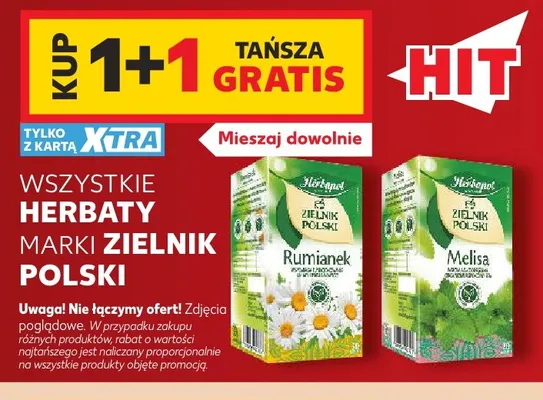 Herbaty marki Zielnik Polski promocja w Kaufland