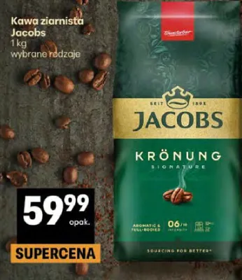 Kawa ziarnista Krönung promocja w Delikatesy Centrum