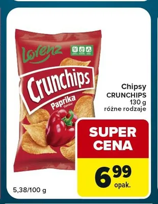 Chipsy Crunchips promocja w Globi