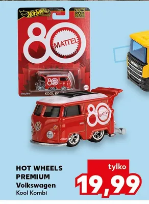 Model samochodu Volkswagen Kool Kombi Hot Wheels Premium promocja w Kaufland