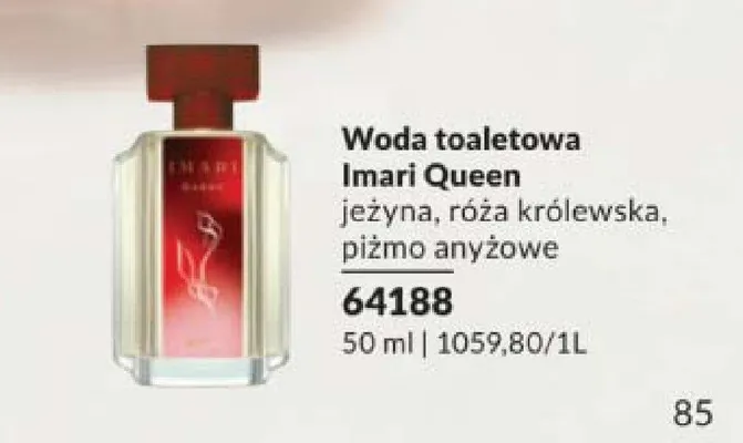 Woda toaletowa Avon Imari Queen promocja w AVON
