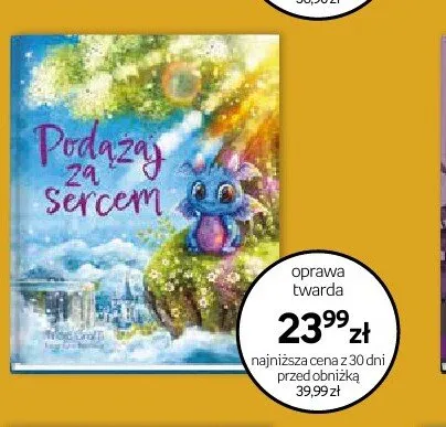 Książka Podążaj za sercem oprawa twarda promocja w Empik