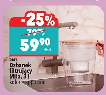 Dzbanek filtrujący Mila 3l promocja w Biedronka