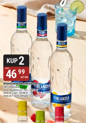 Wódka smakowa Finlandia Lime promocja w bi1