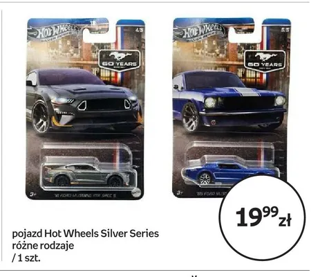 Pojazd Hot Wheels Silver Series promocja w Empik