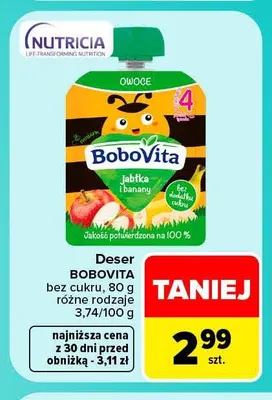 Deser BoboVita promocja w Carrefour
